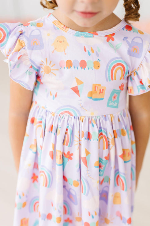 rainy-day-flutter-sleeve-twirl-dress Mila &  Rose - Sophia's Style--12-24M--2